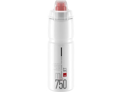 ELITE Jet Biodegradable MTB, 750 ml 750 ml Clear / Red  click to zoom image