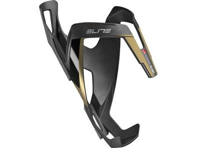 ELITE Vico carbon bottle cage  Black / Gold  click to zoom image