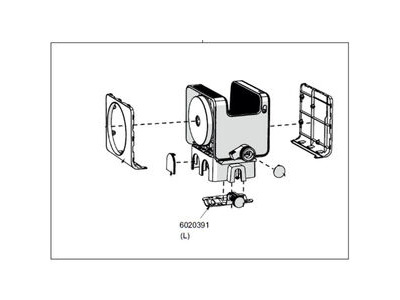 ELITE Fixing bracket with bush for Tuo drive unit