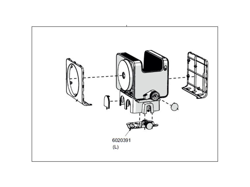 ELITE Fixing bracket with bush for Tuo drive unit click to zoom image