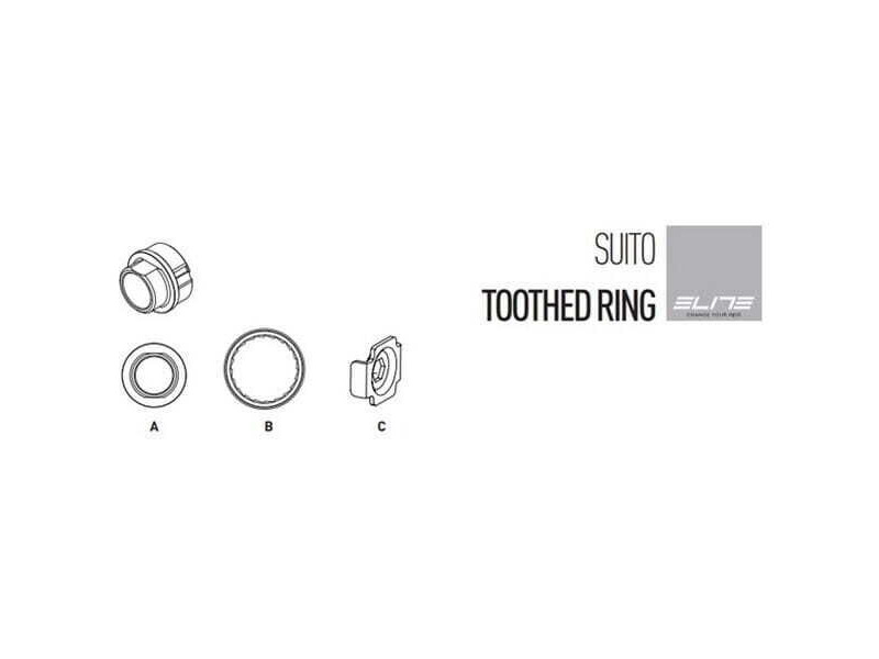 ELITE Toothed Ring kit for direct drive home trainers click to zoom image