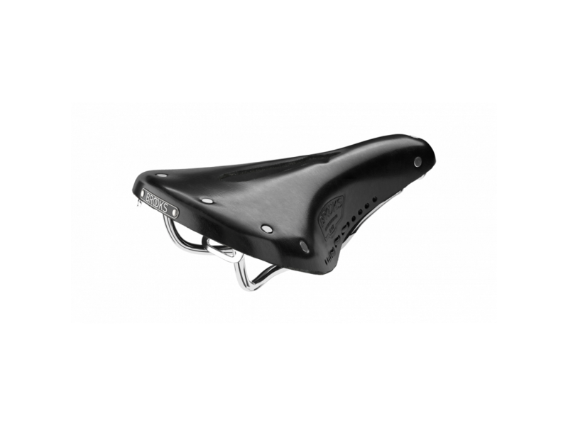 BROOKS B17 Carved Short (Ladies) Steel Black click to zoom image