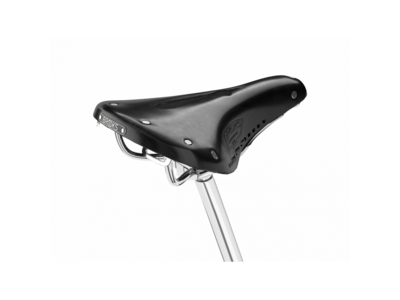 BROOKS B17 Carved Short (Ladies) Steel Black click to zoom image