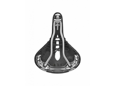 BROOKS B17 Carved Short (Ladies) Steel Black click to zoom image