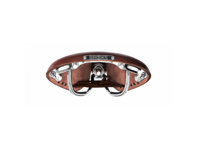 BROOKS B17 Carved Short (Ladies) Steel Brown click to zoom image