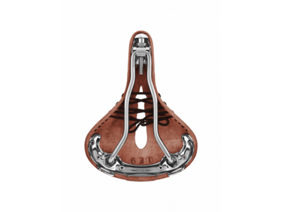 BROOKS B17 Carved Short (Ladies) Steel Brown click to zoom image
