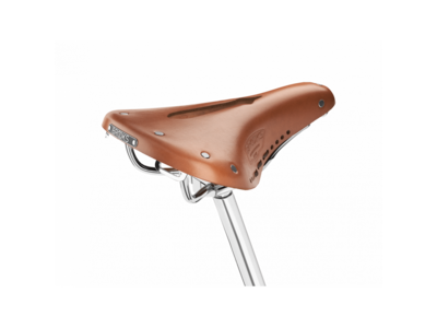 BROOKS B17 Carved Short (Ladies) Steel Honey click to zoom image