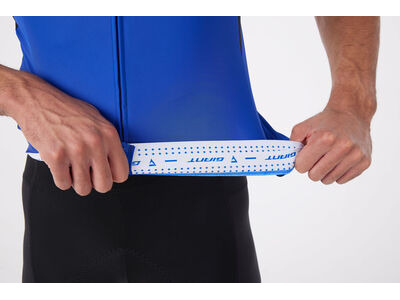 GIANT Race Day Short Sleeve Jersey Black / Blue click to zoom image