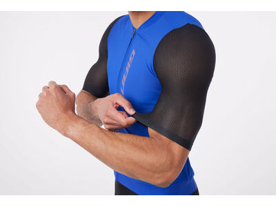 GIANT Race Day Short Sleeve Jersey Black / Blue click to zoom image