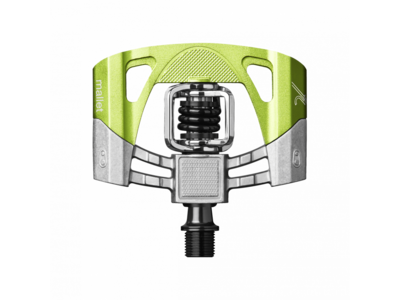 CRANKBROTHERS Mallet 2  Silver/Green  click to zoom image