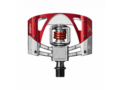 CRANKBROTHERS Mallet 3  Silver/Red  click to zoom image