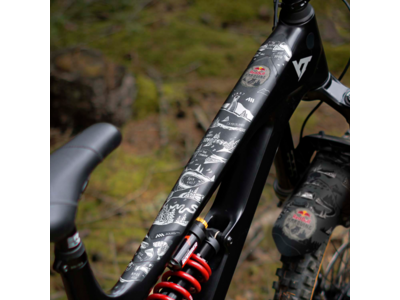 ALL MOUNTAIN STYLE AMS Frame Guard Extra Red Bull Hardline click to zoom image