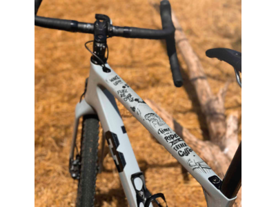 ALL MOUNTAIN STYLE Frame Guard Gravel & Road Coffee Black click to zoom image