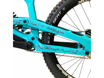 ALL MOUNTAIN STYLE AMS Frame Guard Extra Red Bull Hardline click to zoom image