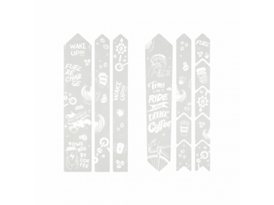 ALL MOUNTAIN STYLE Frame Guard Gravel & Road Coffee White