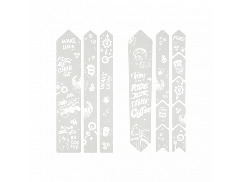 ALL MOUNTAIN STYLE Frame Guard Gravel & Road Coffee White click to zoom image