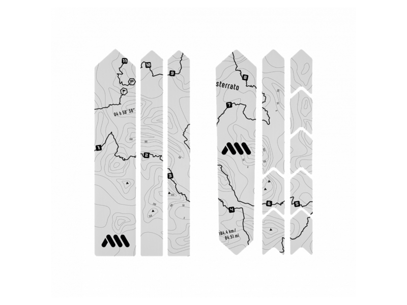 ALL MOUNTAIN STYLE Frame Guard Gravel & Road Sterrato Black click to zoom image