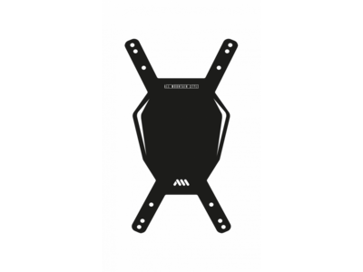 ALL MOUNTAIN STYLE Number Plate Black