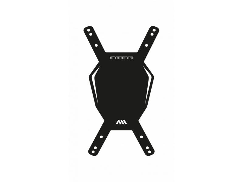 ALL MOUNTAIN STYLE Number Plate Black click to zoom image