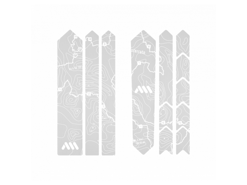 ALL MOUNTAIN STYLE Frame Guard Gravel & Road Sterrato White click to zoom image