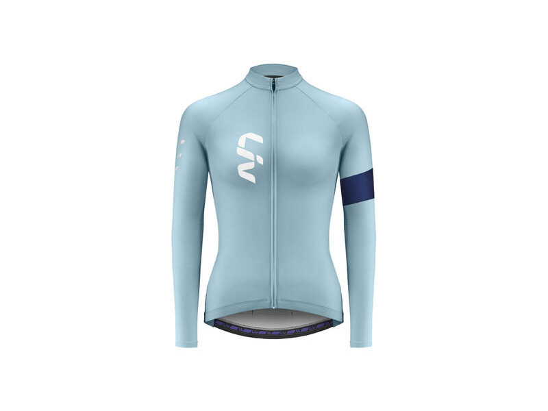 LIV BeLiv Long Sleeve Jersey Clear Sky Blue click to zoom image