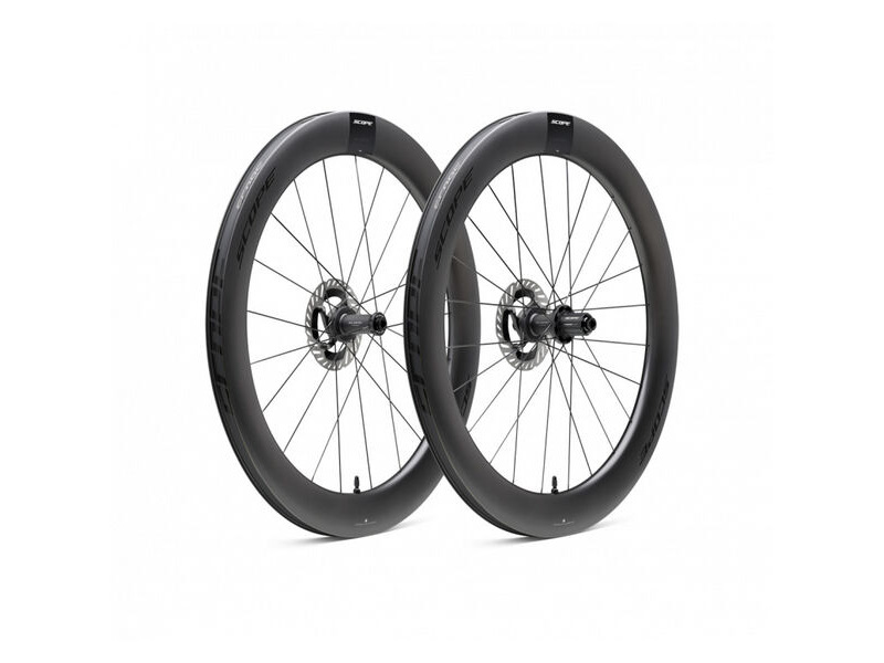 Scope Cycling R6.A V2 65mm Allroad Wheelset Disc Brake Black SRAM Carbon click to zoom image
