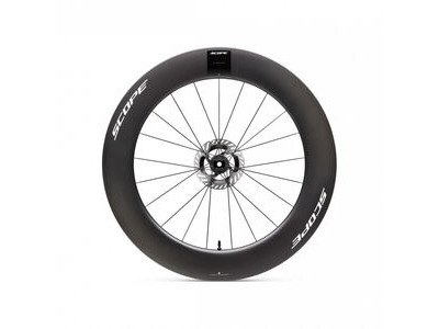 Scope Cycling R8.T V2 85mm TT Front Wheel Disc Brake WhiteCarbon Front click to zoom image