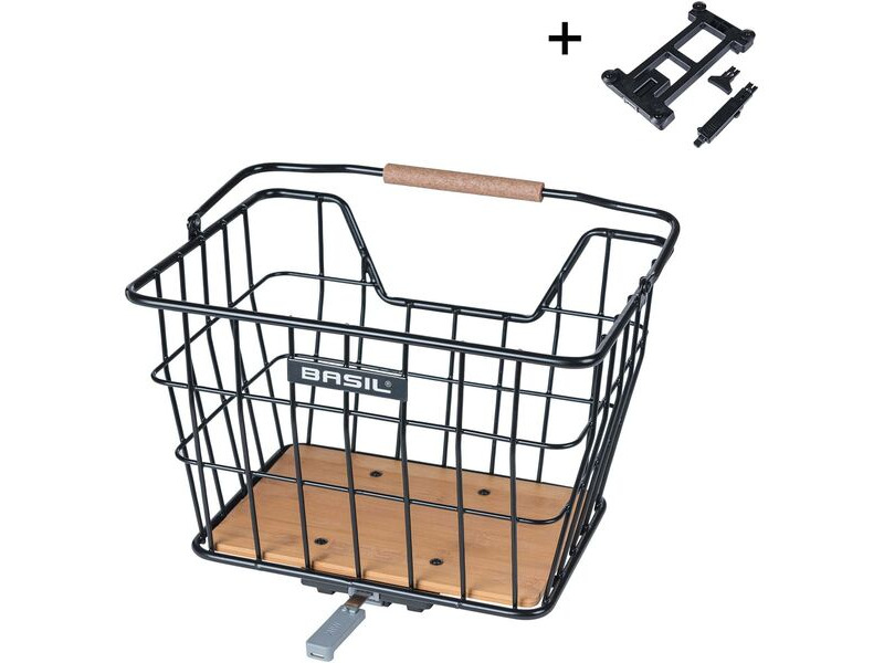 Basil Norland bicycle basket MIK, 23L, b click to zoom image