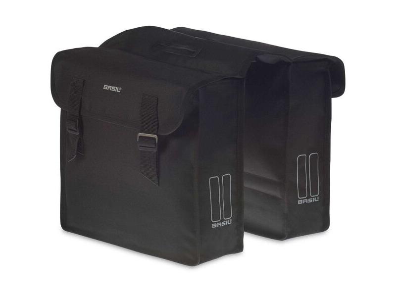 Basil Mara double bag, 26L, black click to zoom image