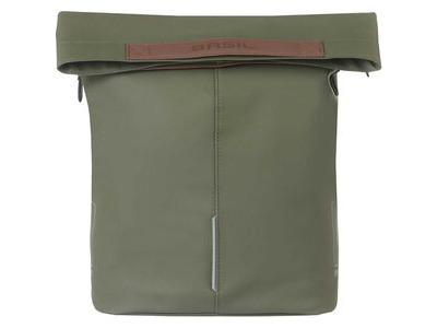 Basil City bicycle shopper, 14-16L, moss click to zoom image