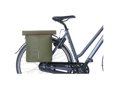 Basil City bicycle shopper, 14-16L, moss click to zoom image