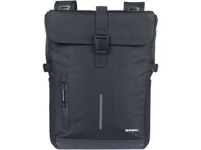 Basil Move double bicycle bag, 30L, blac click to zoom image