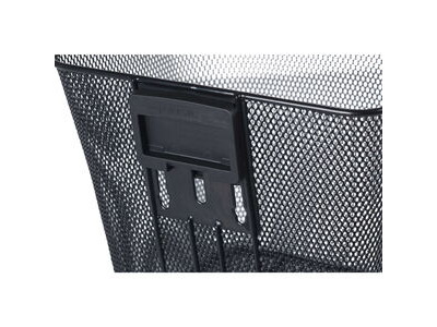 Basil Bilbao front basket, KF, black click to zoom image