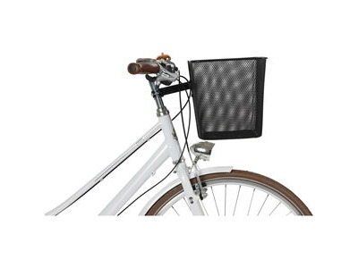 Basil Bilbao FM front basket, fixed, blk click to zoom image