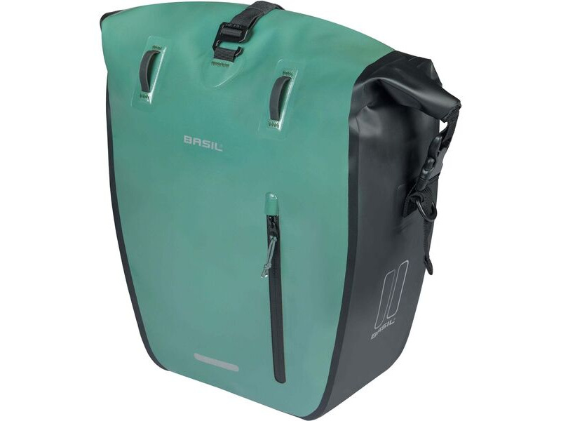 Basil Rivo L s.bag tarp MIK Hooks, green click to zoom image