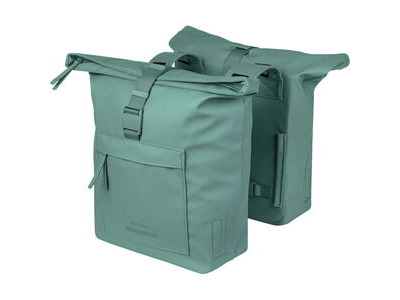 Basil Brooklyn double pan bag, green