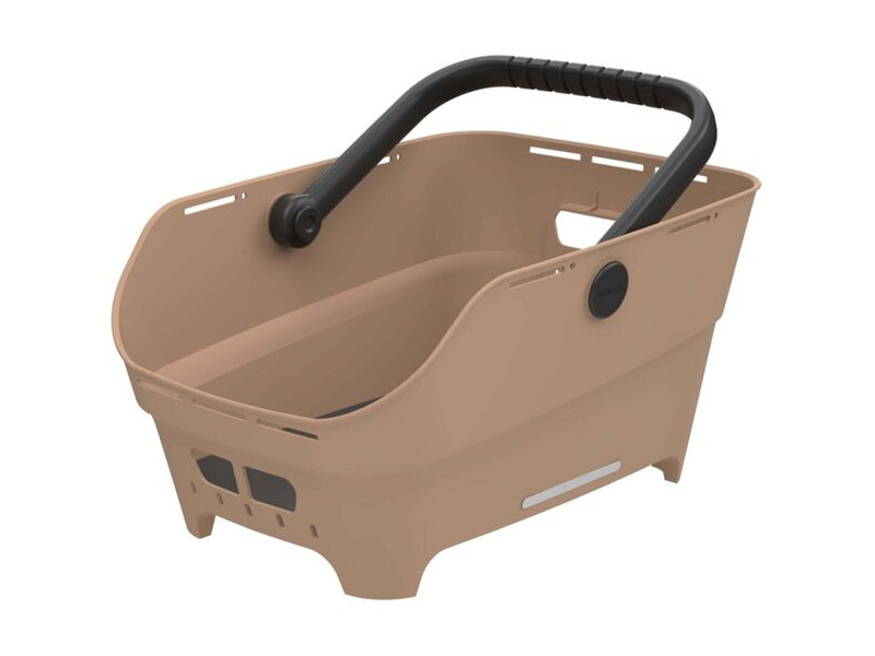 Basil Cento Neo rear basket, sand click to zoom image
