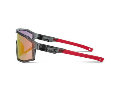 MADISON Enigma Glasses - crystal smoke / pink rose mirror click to zoom image