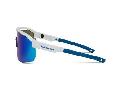 MADISON Cipher Glasses - matt white / green mirror click to zoom image