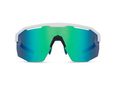 MADISON Cipher Glasses - matt white / green mirror click to zoom image