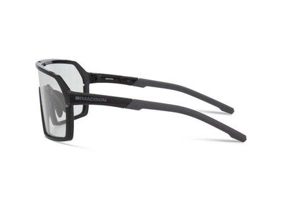 MADISON Crypto Glasses - gloss black / clear click to zoom image