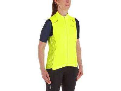 MADISON Stellar Reflective windproof women's gilet, hi-viz yellow click to zoom image
