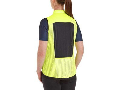 MADISON Stellar Reflective windproof women's gilet, hi-viz yellow click to zoom image