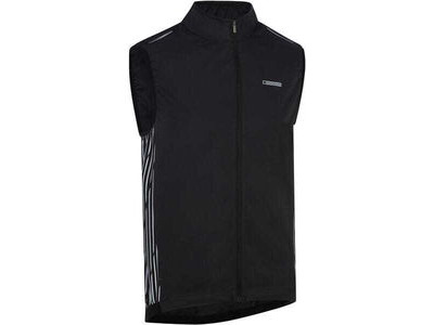 MADISON Stellar Reflective windproof men's gilet, black click to zoom image