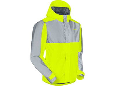 MADISON Stellar FiftyFifty Reflective mens wproof jkt - hi-viz yw / silv click to zoom image