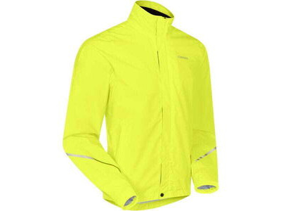 MADISON Protec men's 2-Layer waterproof jacket, hi-viz yellow click to zoom image