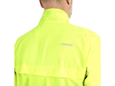 MADISON Protec men's 2-Layer waterproof jacket, hi-viz yellow click to zoom image