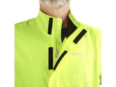 MADISON Protec men's 2-Layer waterproof jacket, hi-viz yellow click to zoom image