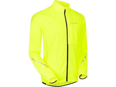 MADISON Freewheel men's packable jacket, hi-viz yellow click to zoom image