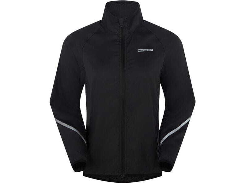 MADISON Freewheel youth packable jacket, black click to zoom image